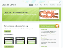 Tablet Screenshot of cajasdecarton.org